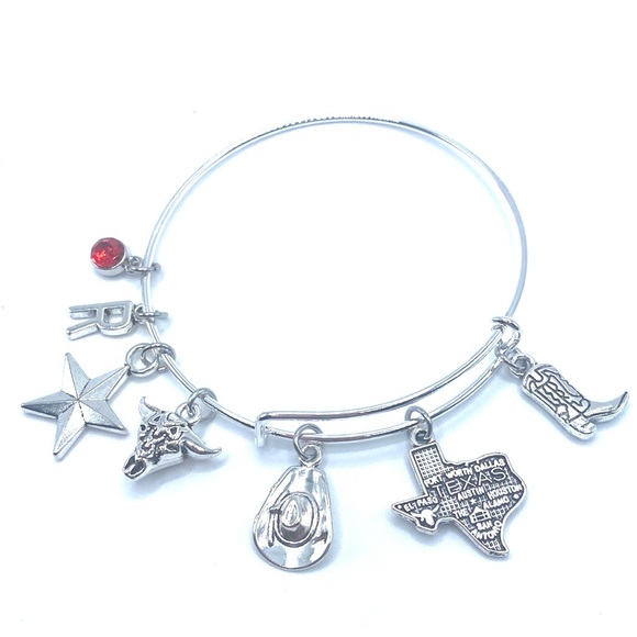 Texas Charm Bracelet Bangle - Picture 5 of 6